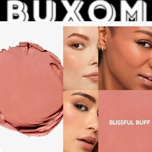 Buxom Plump Shot Advanced Plumping  Cream Blush w/Peptides & Blurring Pigments